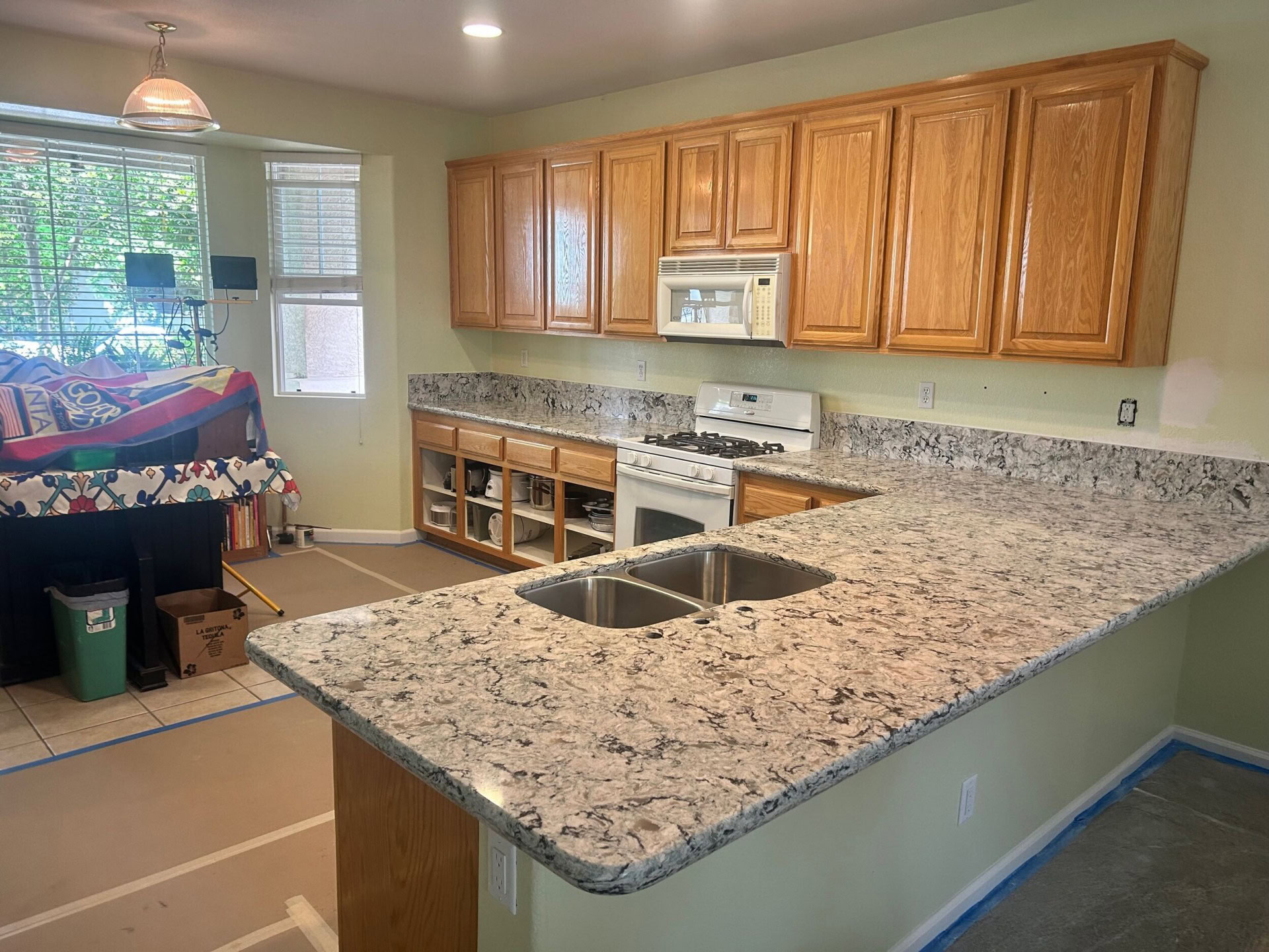 Natomas, CA. Countertop Replacement After
