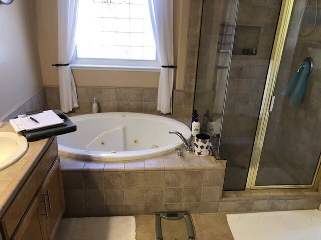 Rocklin, Ca. Master Bath Remodel Before