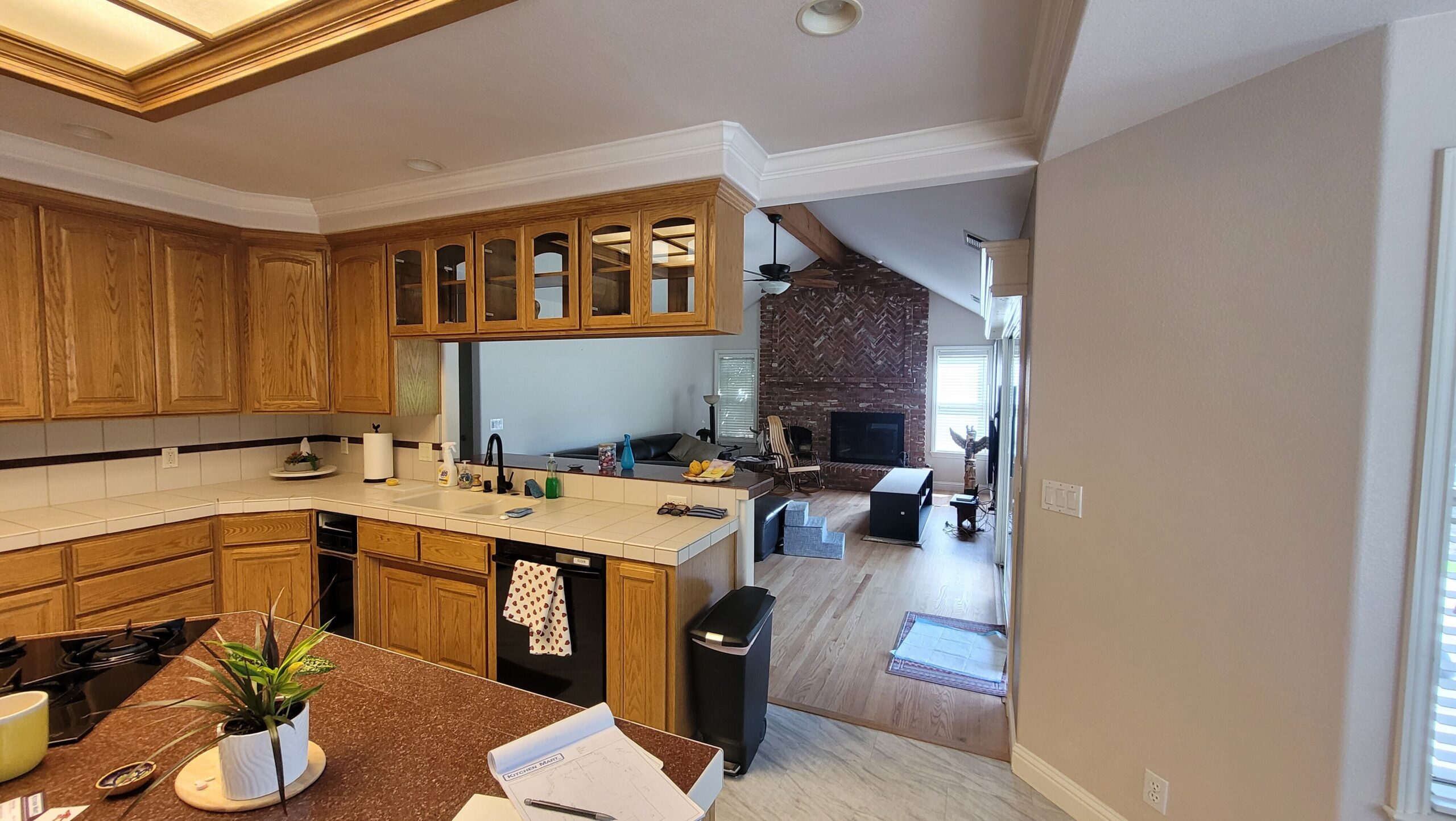 Carmichael Ca. kitchen remodel before.
