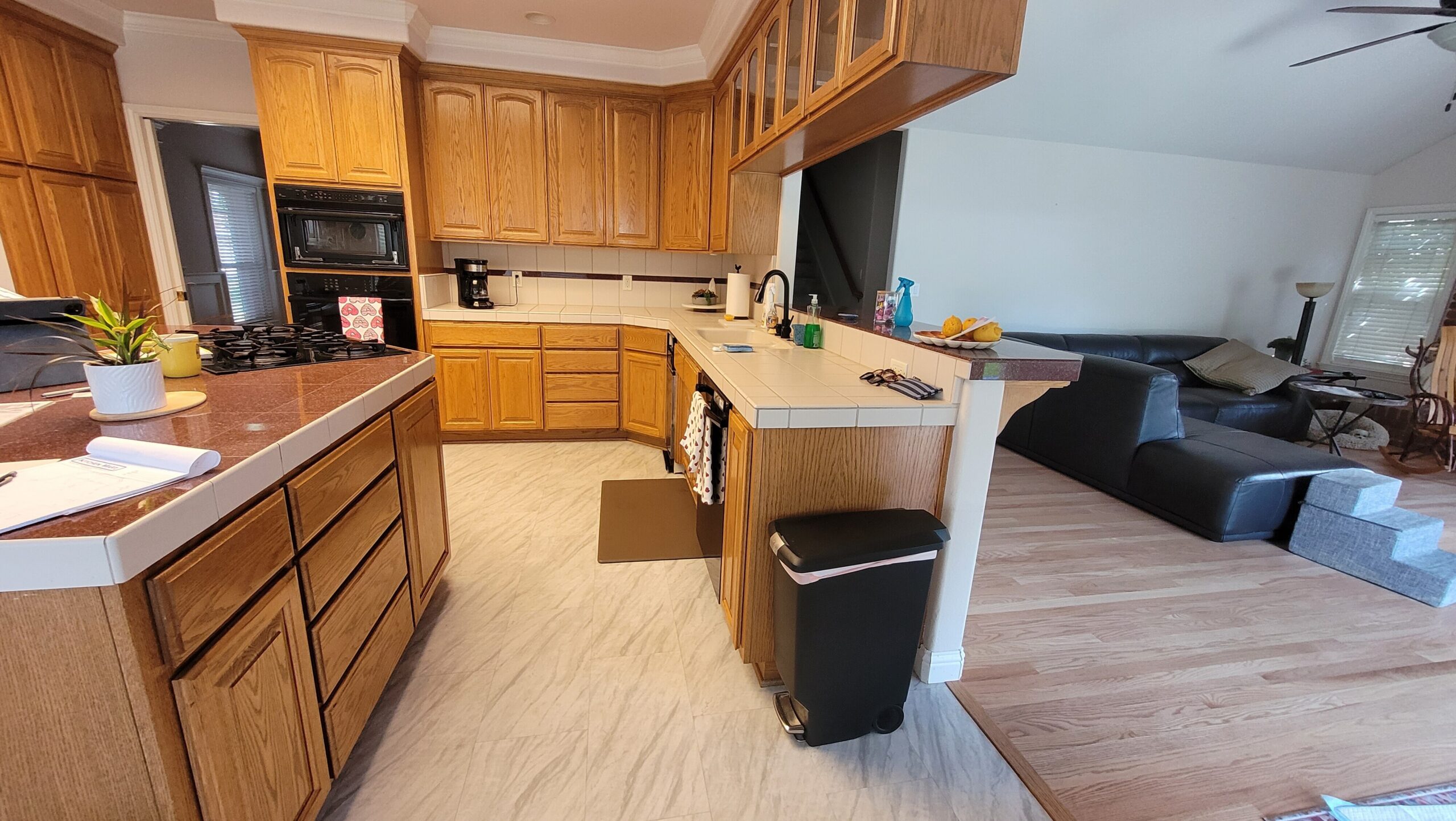 Carmichael Ca. kitchen remodel before