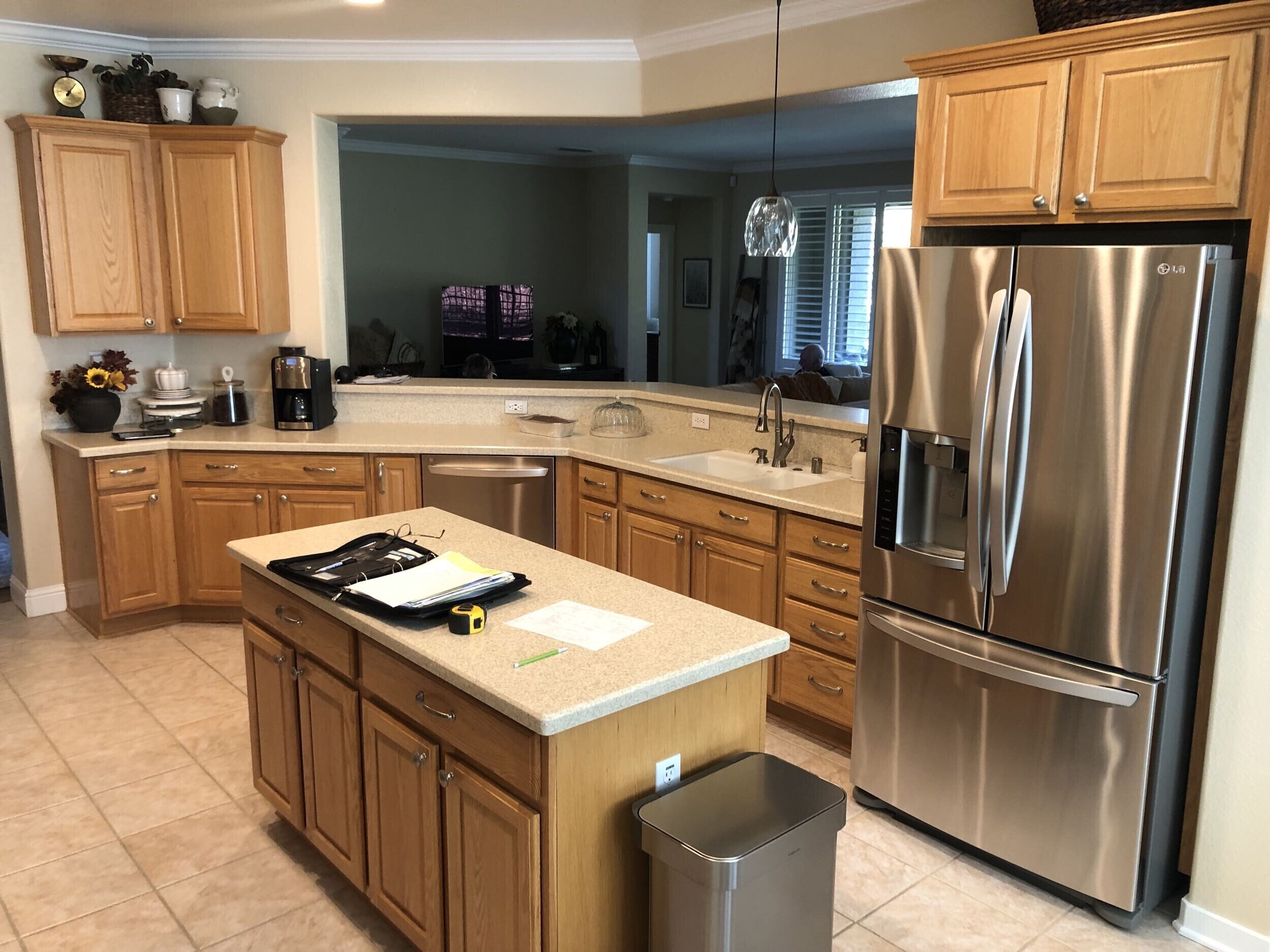 Sun City Lincoln Hills kitchen remodel before