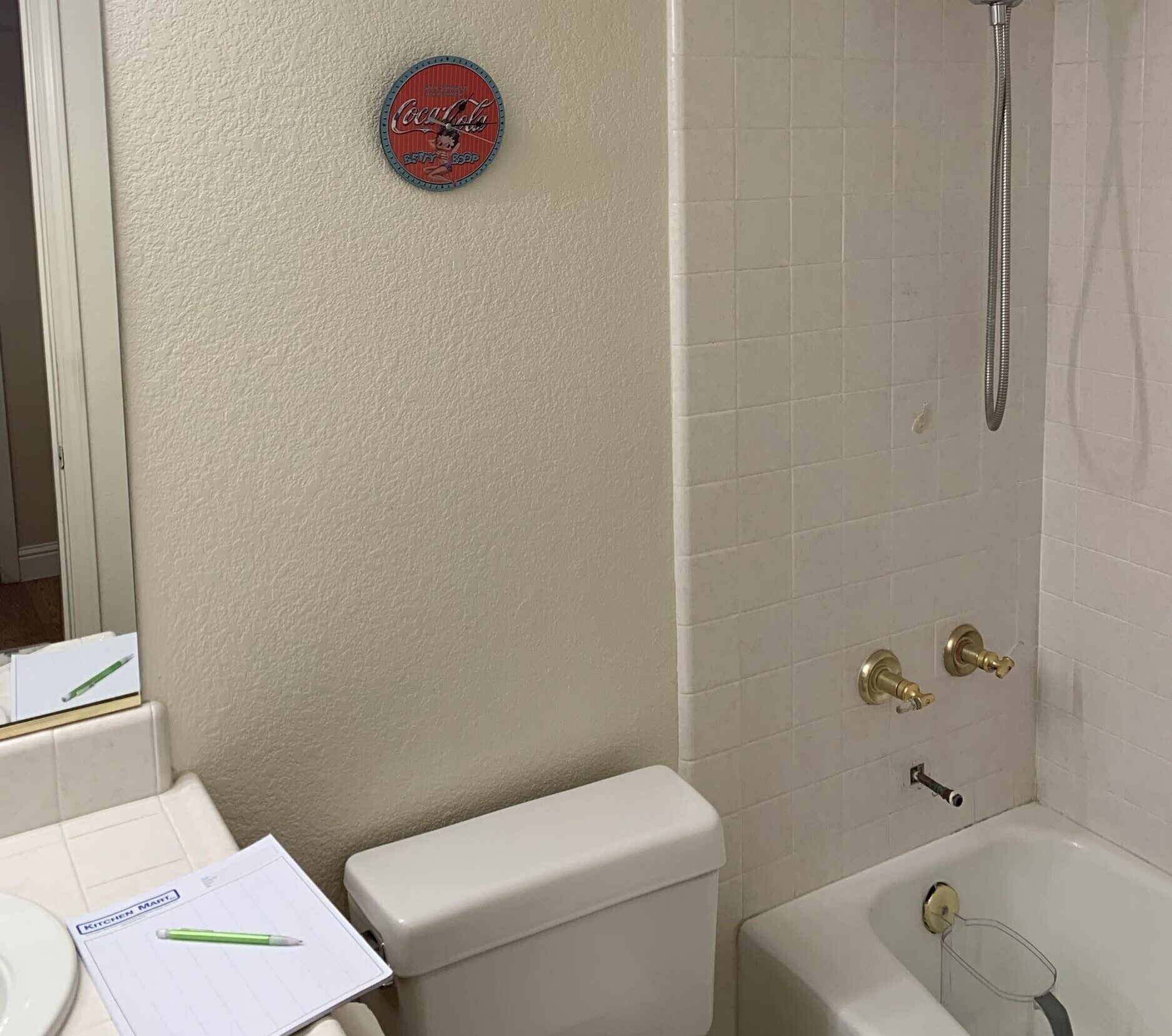 Folsom Ca. Guest Bathroom Remodel Before