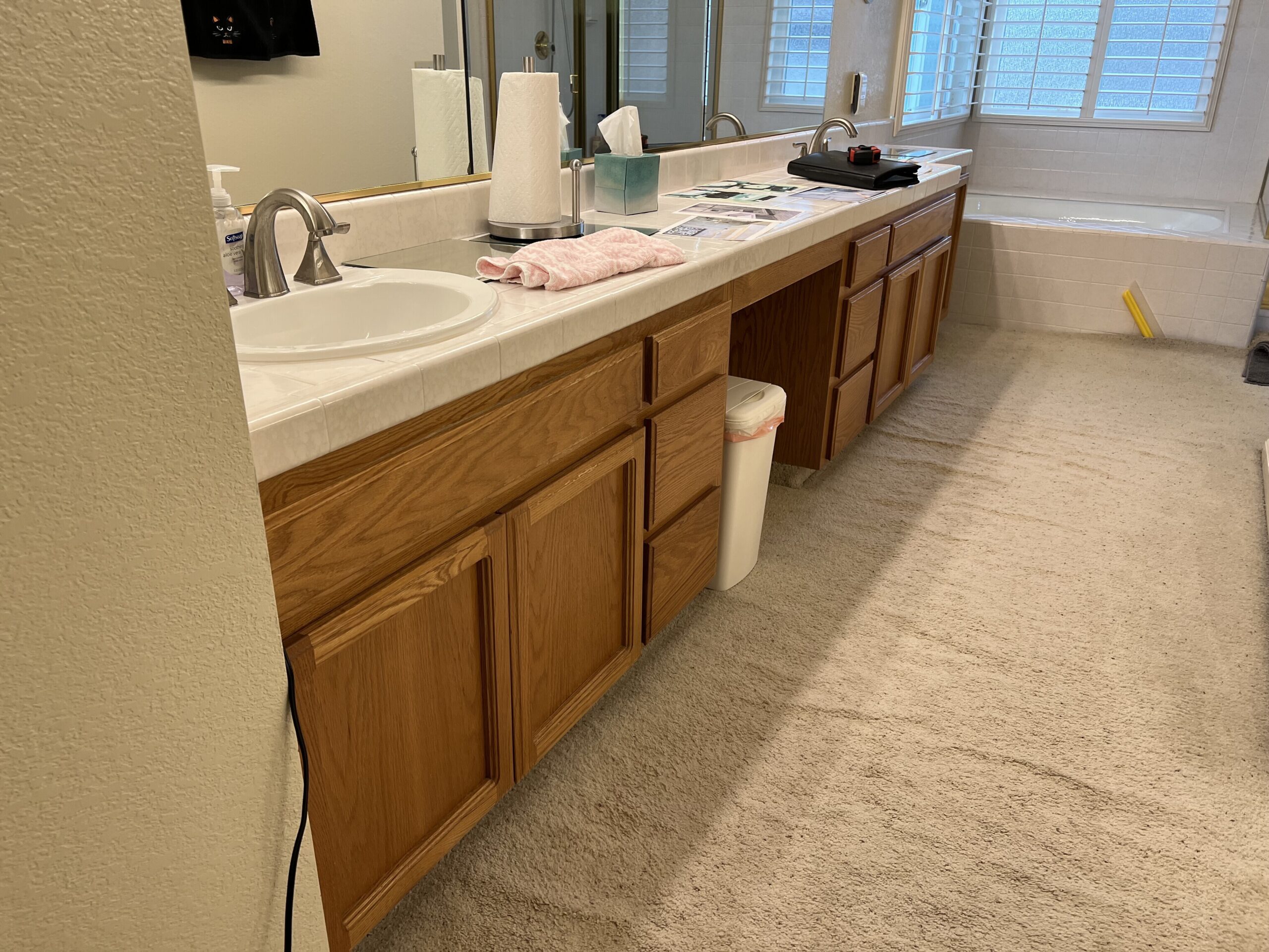 Folsom Primary Bath Remodel Before