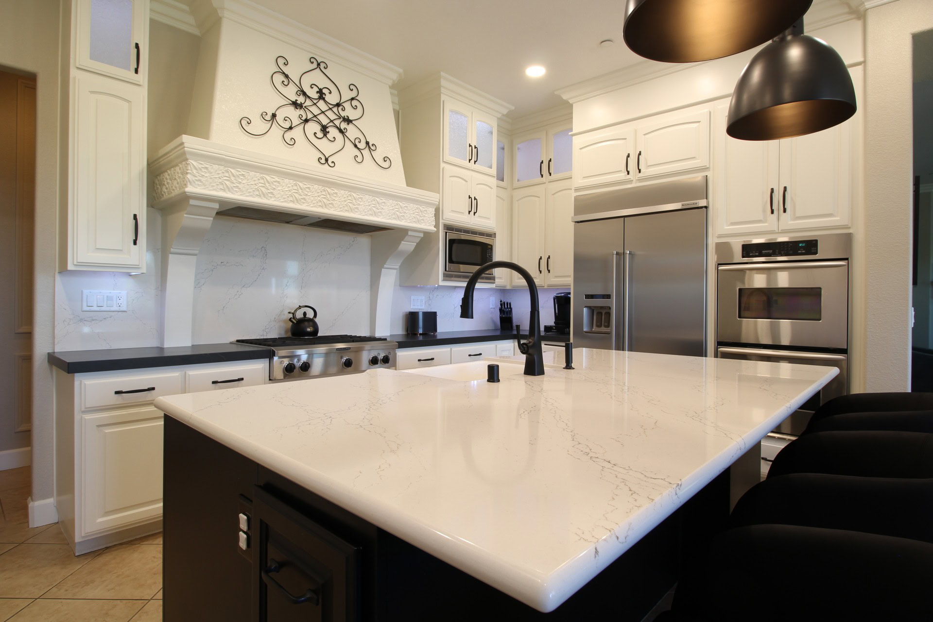 Sun City Lincoln Hills, Ca. Countertop Replacement After