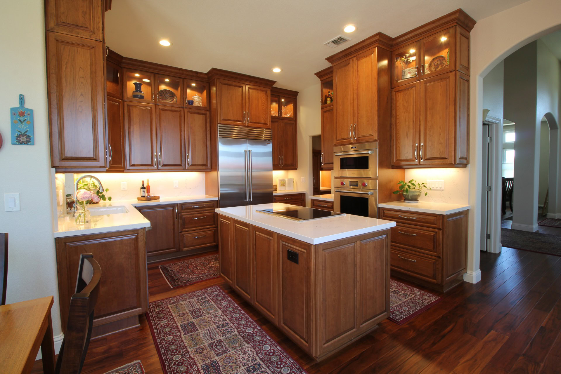 Auburn Ca. Kitchen Remodel after