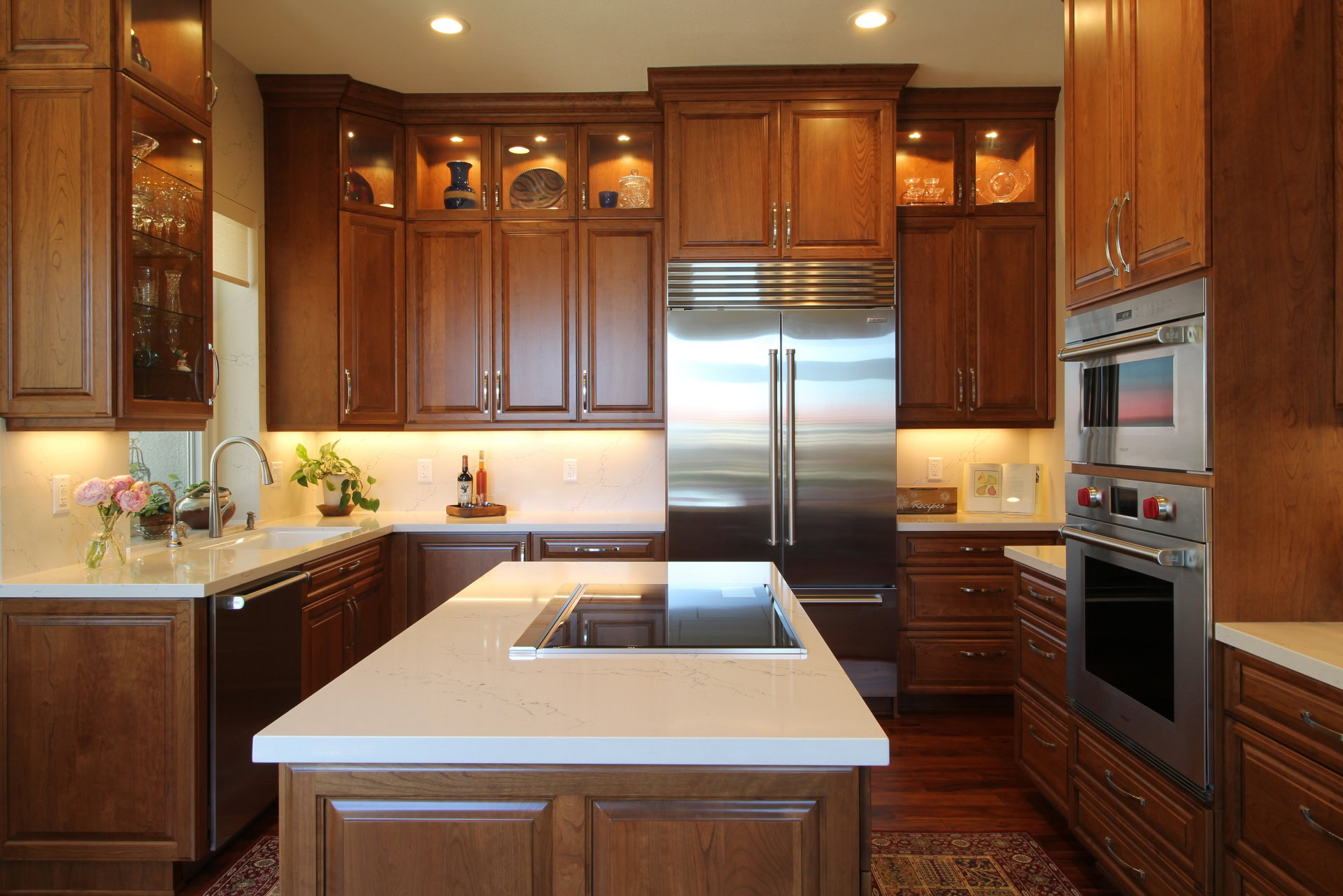 Auburn Ca. Kitchen Remodel after