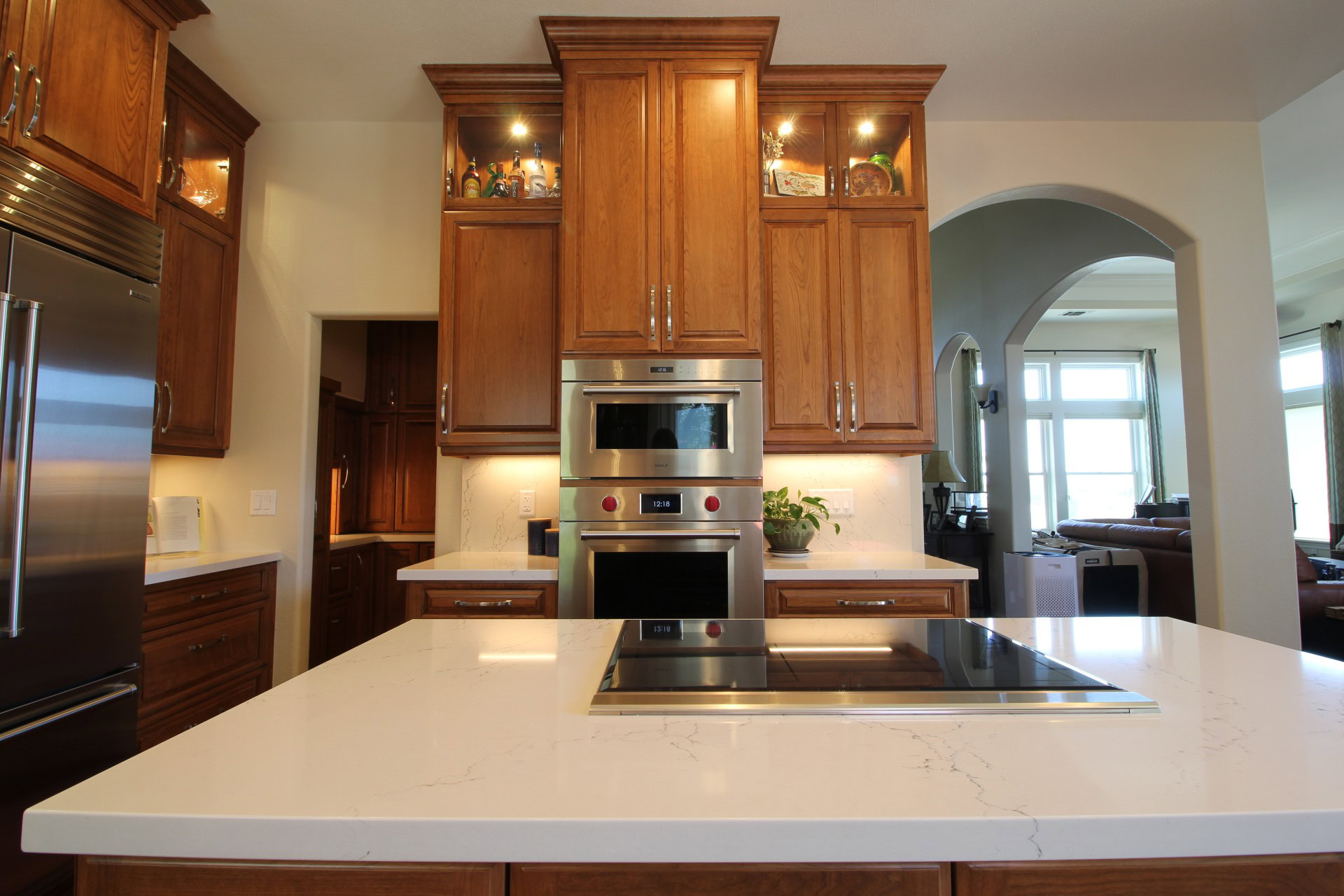 Auburn Ca. Kitchen Remodel after