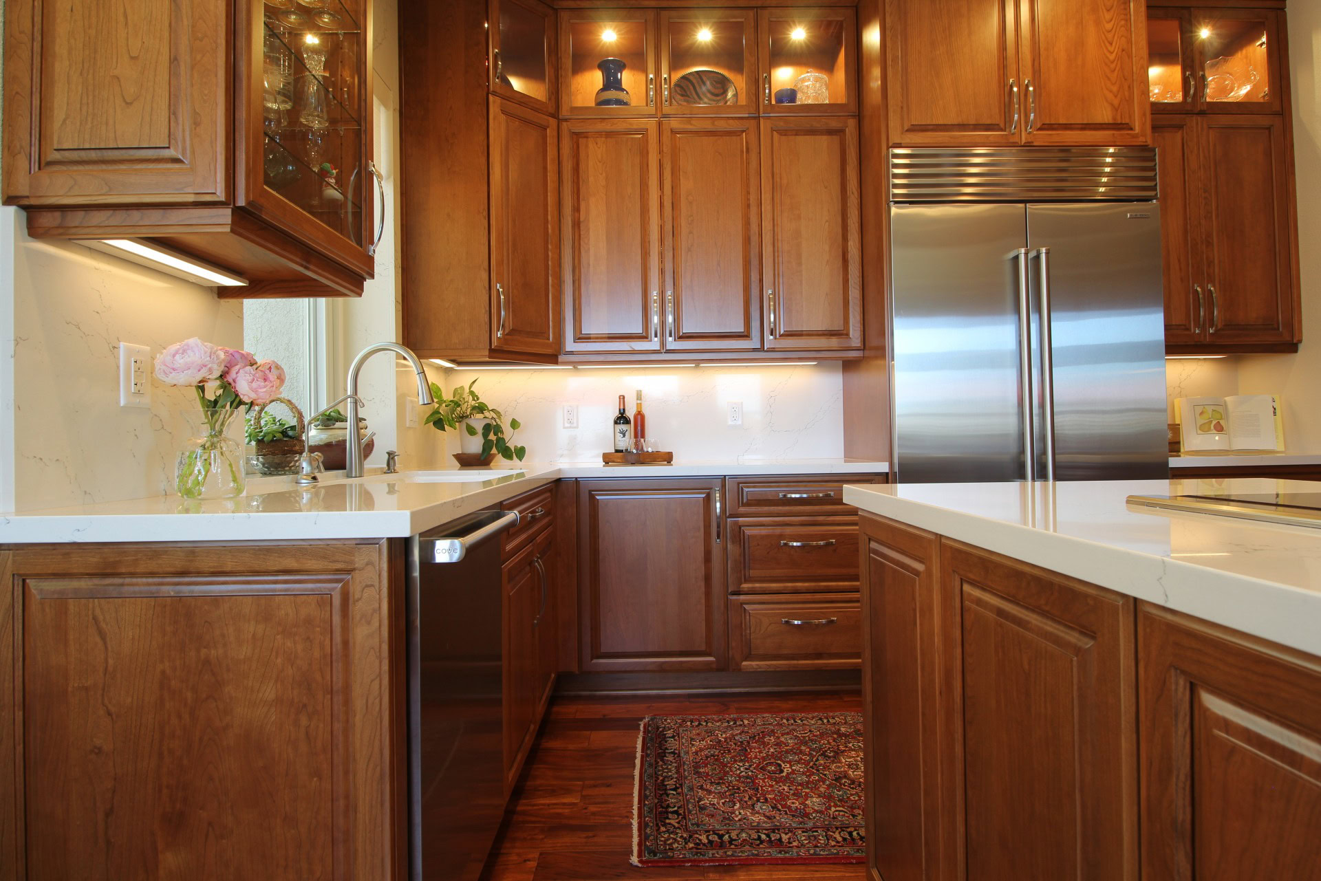 Auburn Ca. Kitchen Remodel after