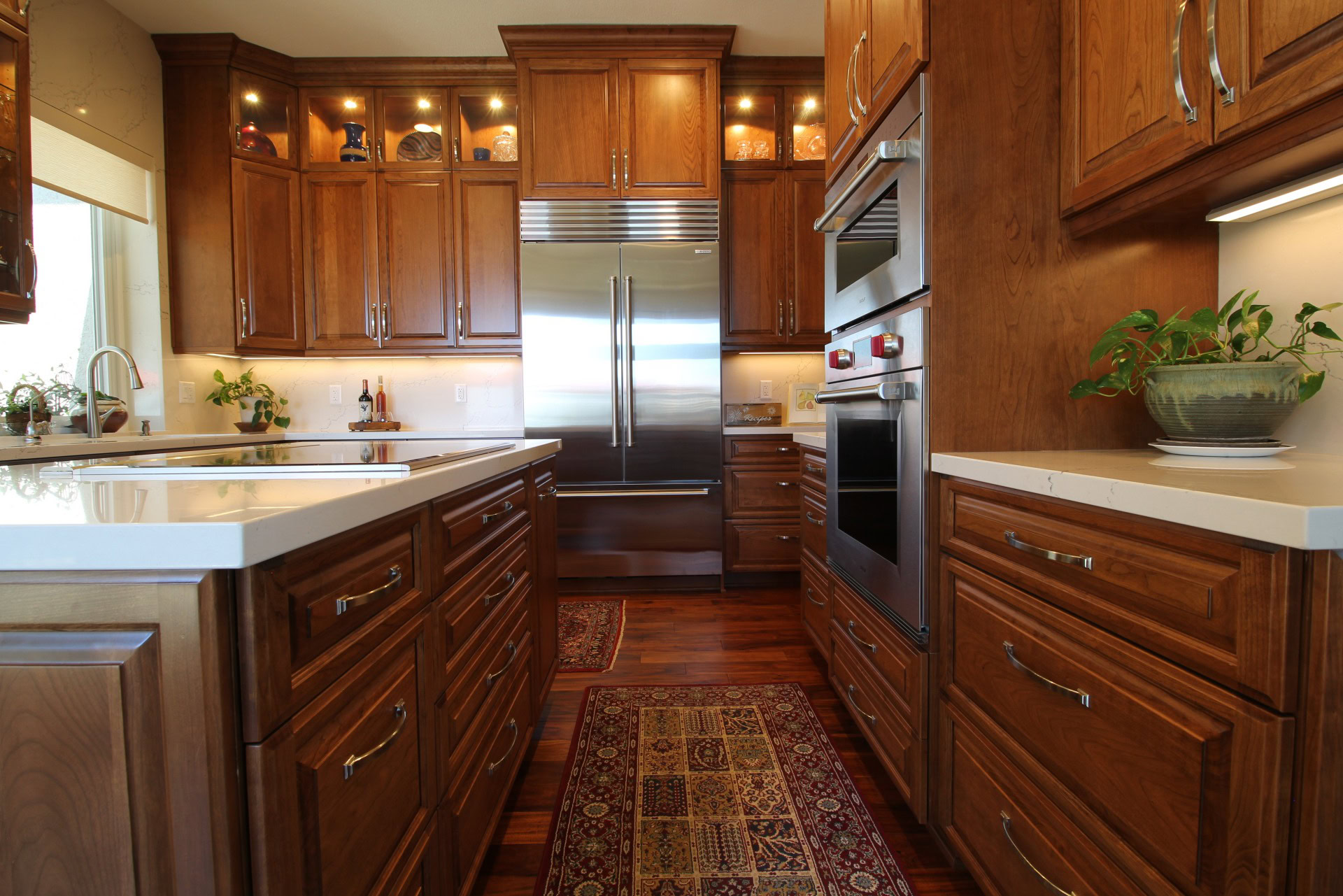 Auburn Ca. Kitchen Remodel after