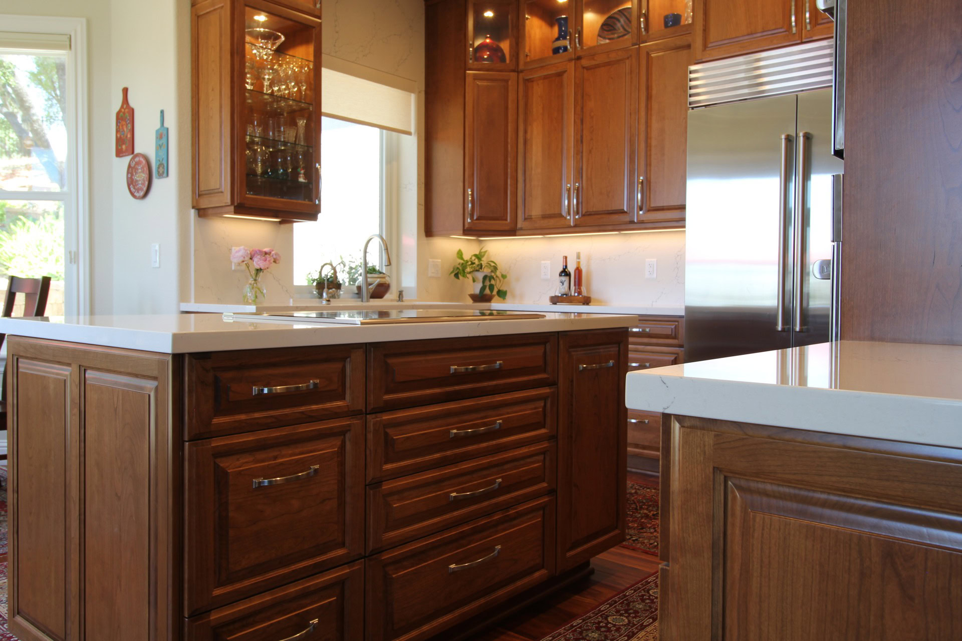 Auburn Ca. Kitchen Remodel after