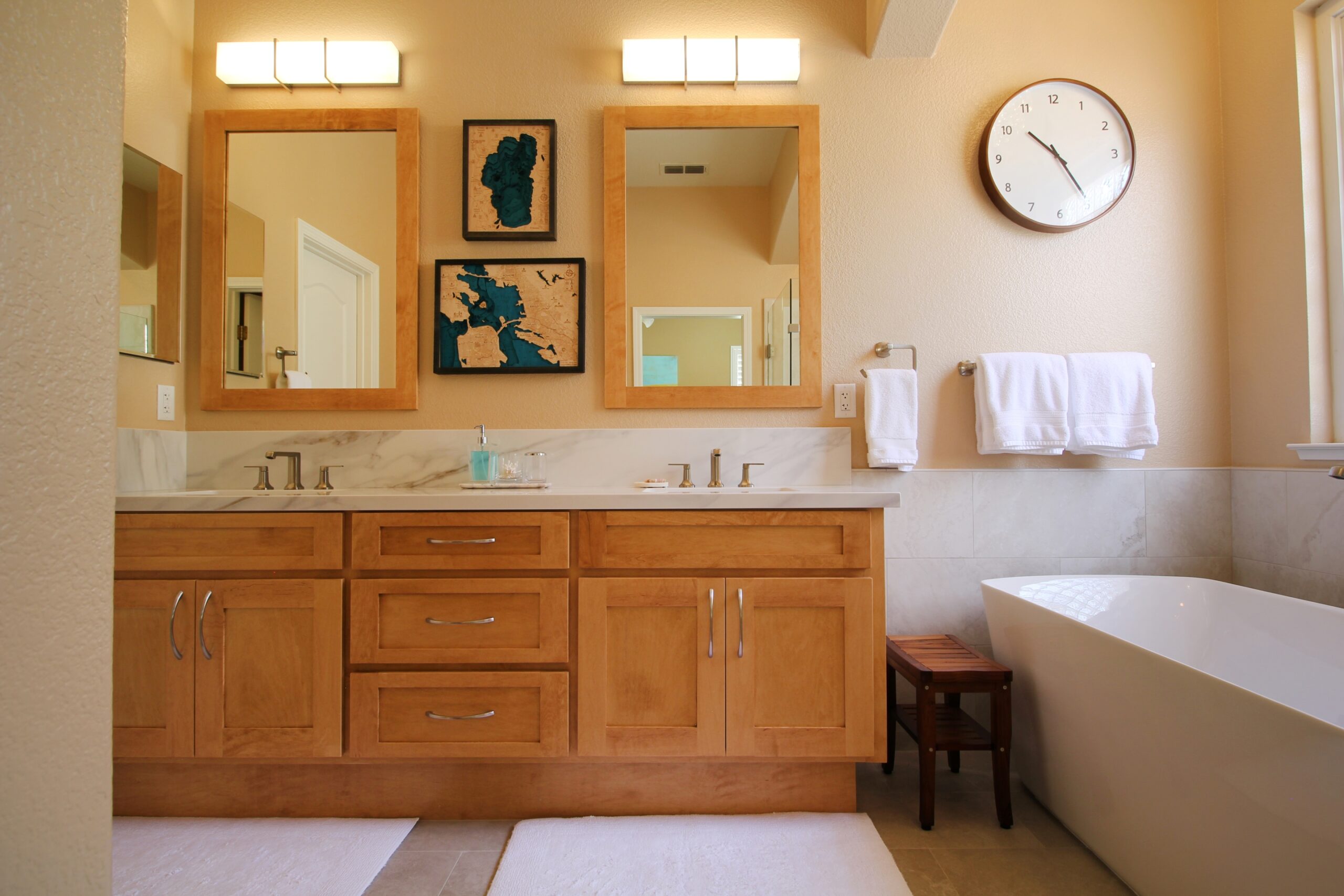 Rocklin, Ca. Master Bath Remodel After
