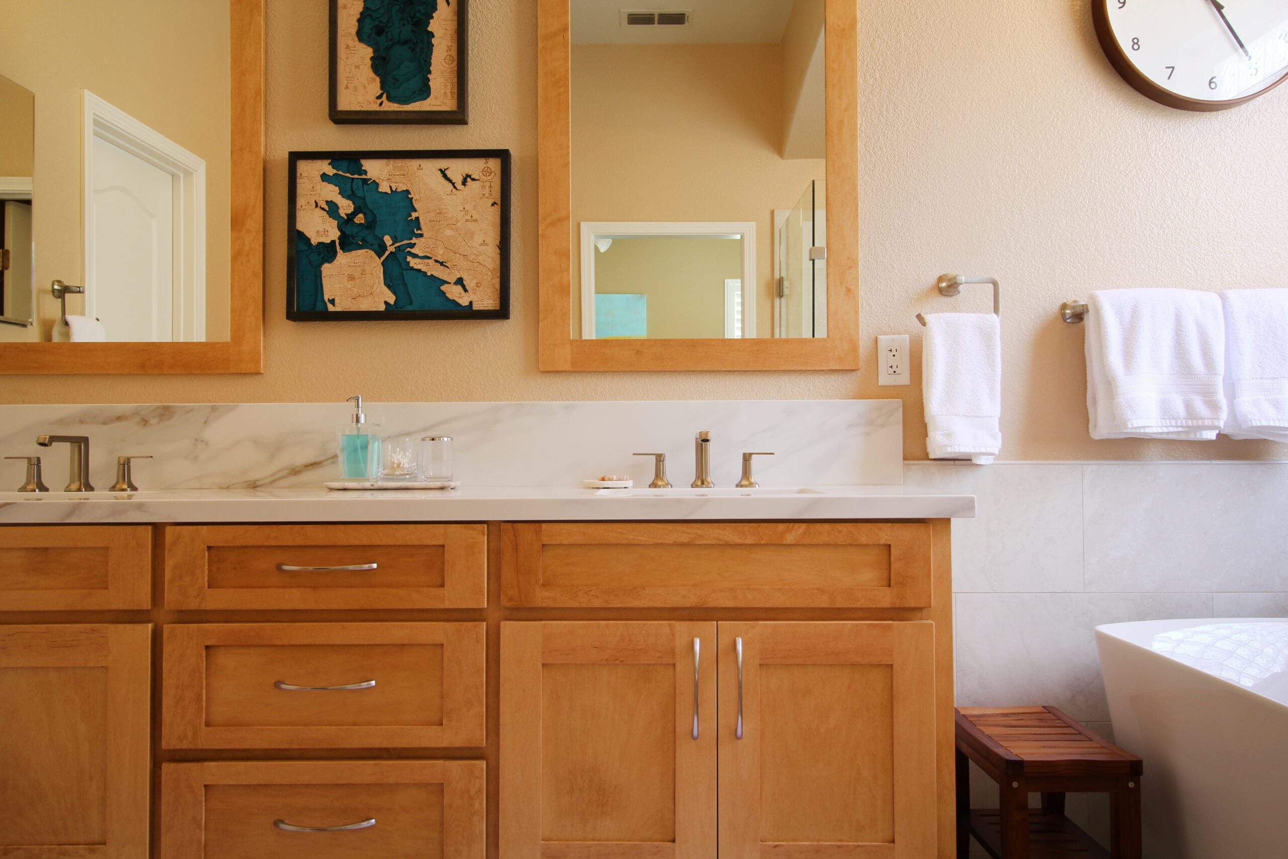 Rocklin, Ca. Master Bath Remodel After
