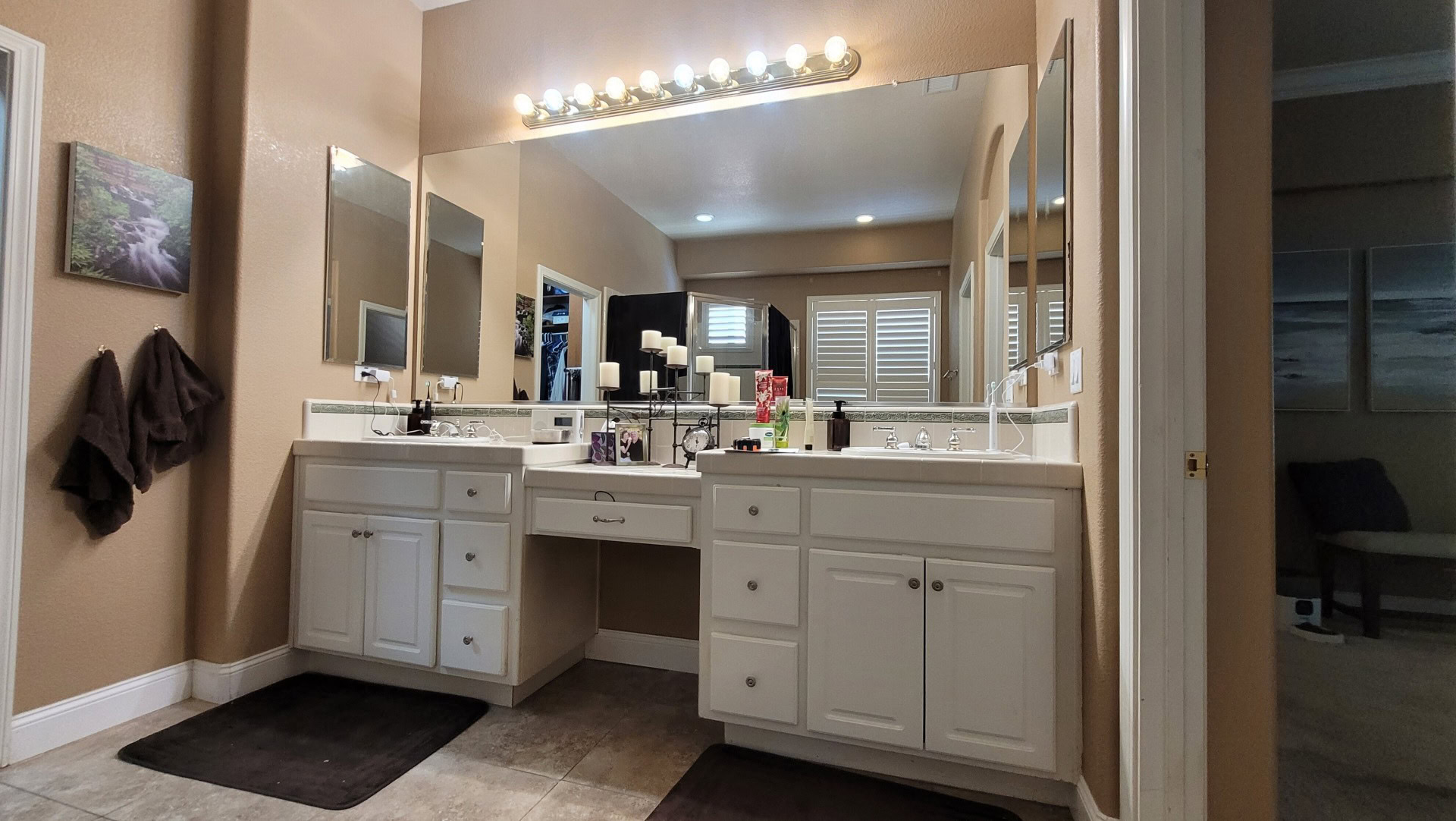 Roseville ca. primary bath remodel before