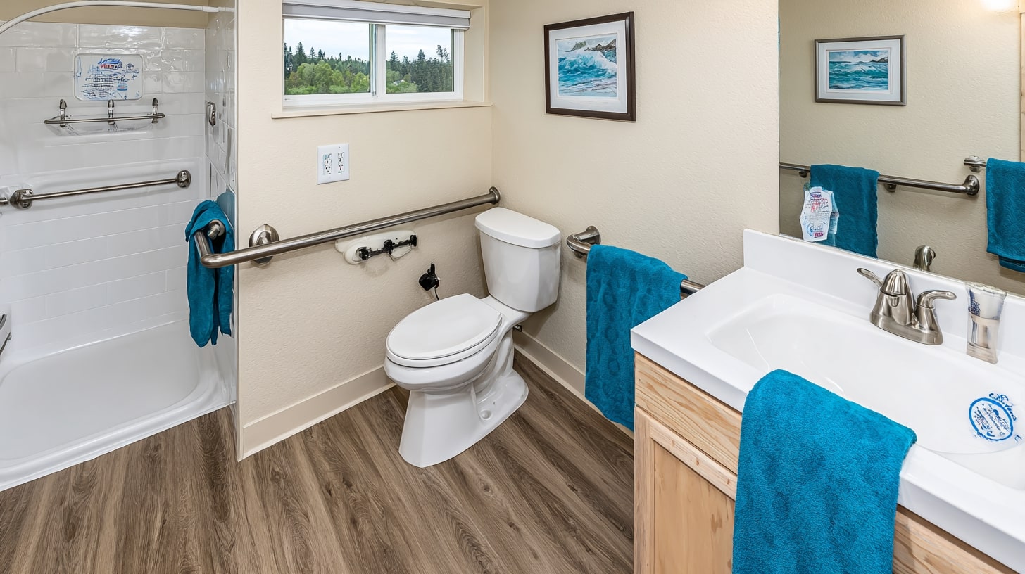 Sacramento aging-in-place bathroom