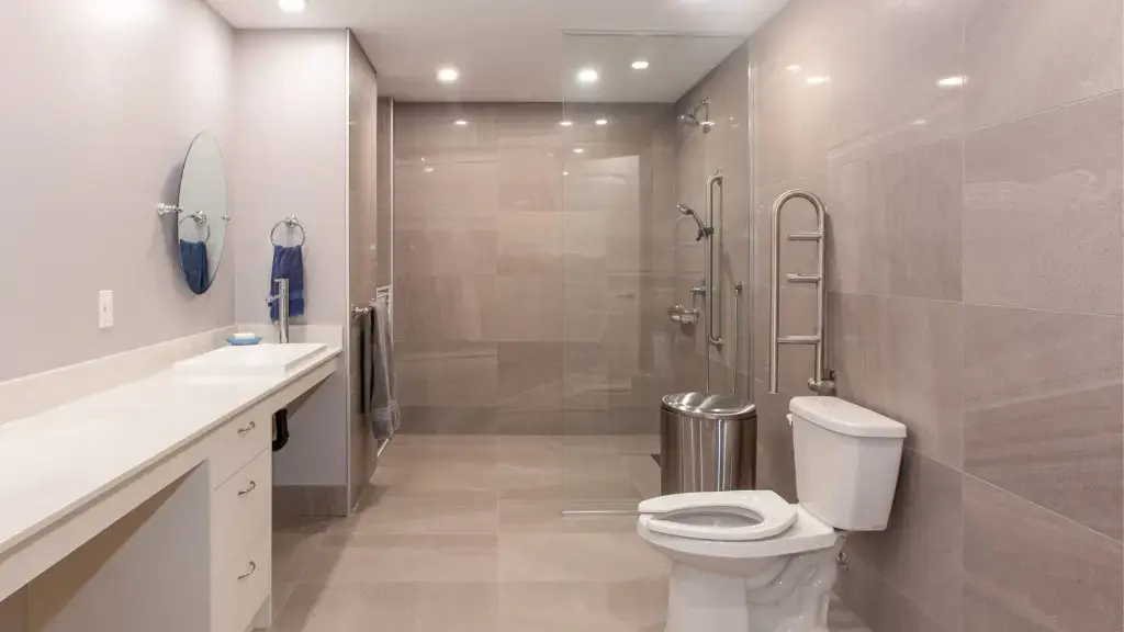 aging in place bathroom lighting