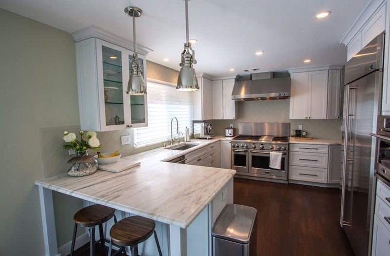 Gorgeous kitchen floor to ceiling remodel - Leslie Kate photo