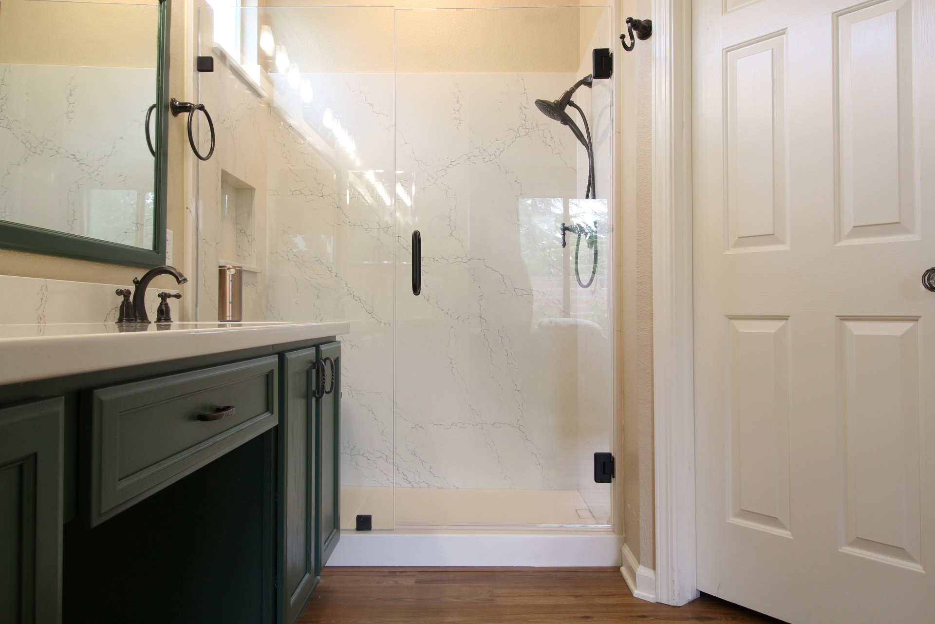 Lincoln Ca. Primary Bath Remodel Before & After
