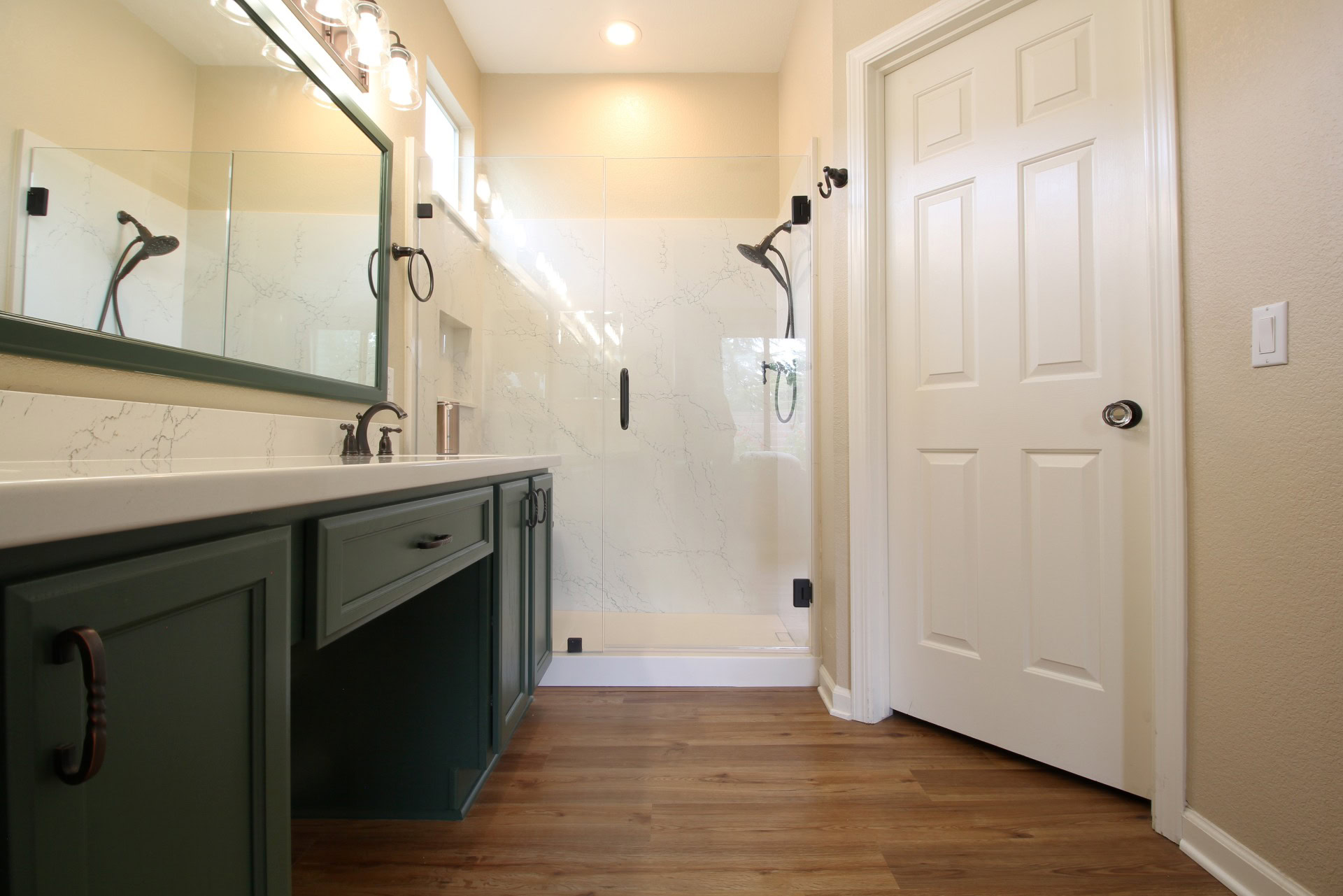Lincoln Ca. Primary Bath Remodel Before & After