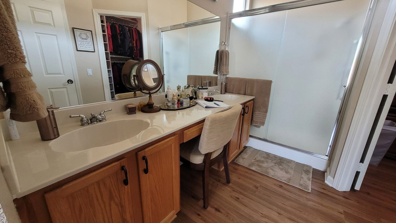 Lincoln Ca. Primary Bath Remodel Before